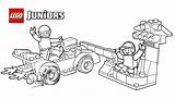 Lego Juniors Racecar sketch template