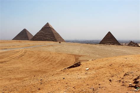 The Three Giza Pyramids On Freemages