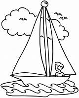 Coloring Boat Pages Kids Getcolorings Dragon sketch template