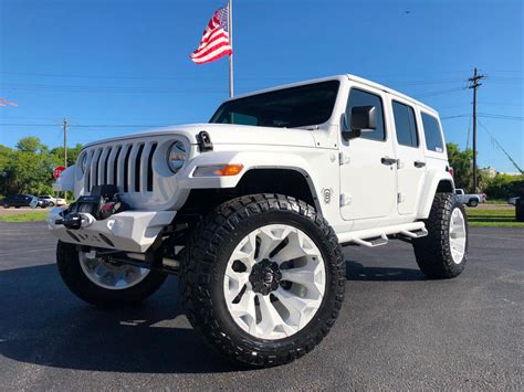 2018 Jeep All New Wrangler Unlimited Jl White Out Custom