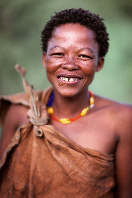 Beautiful San Woman Botswana Belafrique Your Personal Travel Planner