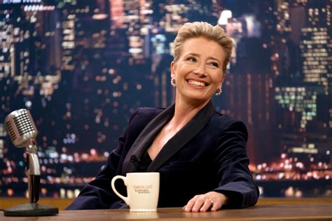 late night review emma thompson and mindy kaling miss the