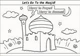Masjid Mewarnai Nabawi Lomba Mosque Sketsa Ramadan Islam Terlengkap Marimewarnai Paud Sumber sketch template