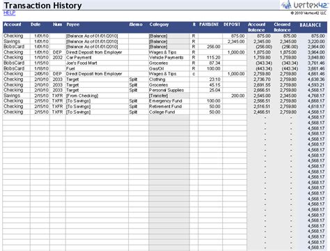 transaction record template consumer report auto insurance