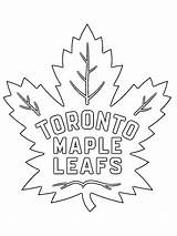 Maple Leafs Toronto Colouring Pages Coloring Nhl Colour Coloringpage Ca Clubs Member Check Category sketch template