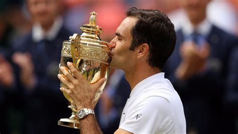 Roger Federer Wins Record Eighth Wimbledon Championship Roger Federer