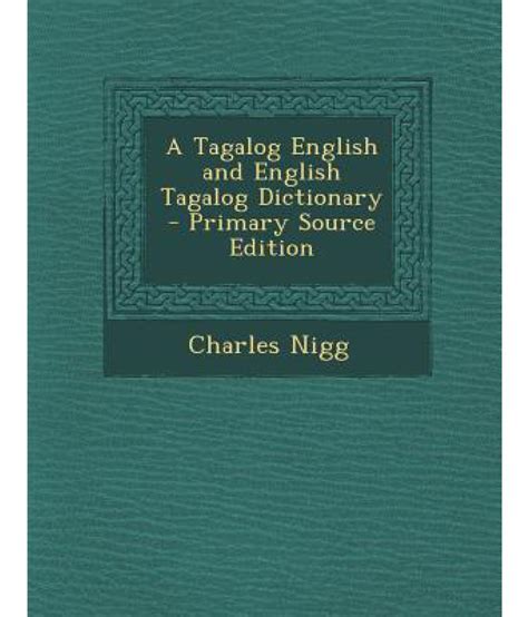tagalog english  english tagalog dictionary buy  tagalog english