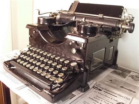 antique royal  typewriter