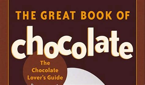 chocolate book reviews facts  chocolate