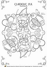 Hugolescargot Coloriage Mandalas Danois Drus Kleurplaten Jul Imprimer sketch template