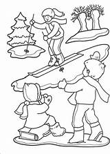 Colorat Desene Planse Joaca Copii Iarna Craciun Fise Desenat Cuvinte Cheie sketch template
