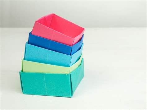 easy origami box diy crafts handimania origami box