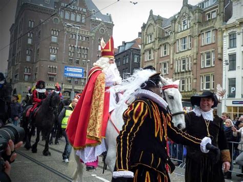 sinterklaas celebration  amsterdam culture tourist