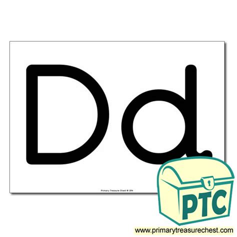 letters dd poster letters  sounds phonics early years resources primary treasure chest