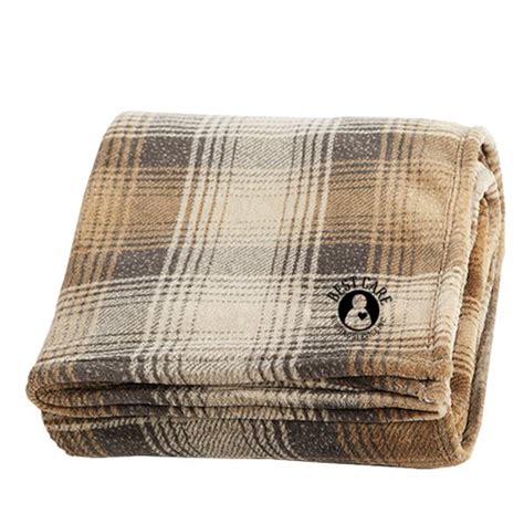 embroidered cabin throw blanket pure promo