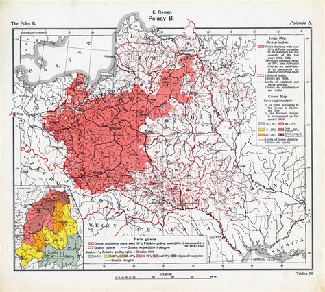 a 1921 map of polish majority areas in europe after the