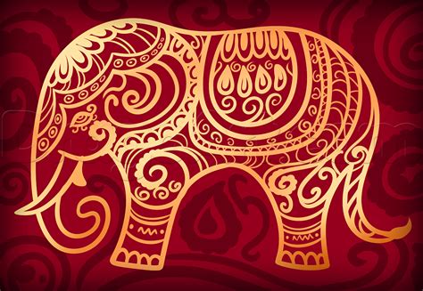 elephant drawing hindu elephant elephant art