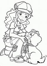 Holly Hobbie Coloring Pages Coloringpages1001 sketch template