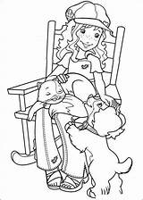 Hobbie Holly Coloring Pages Fun Kids sketch template