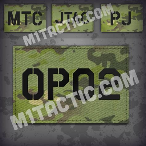 custom multicam tropic call sign id patch
