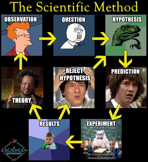 steps   scientific method science memes science humor biology memes