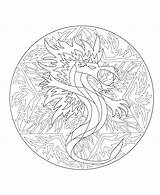Mandala Dragon Coloring Mandalas Pages Print Color Coloriage Imprimer Animals Pens Intricate Adults Animal Adult Zen Distractions Whatever Rid Interfere sketch template