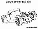 Coloring Pages Rod Hot Rat Cars Car Book Print Muscle Adult American Rods Hotrod Cardmaking Boys Sketch Old Colouring Classic sketch template