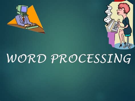 word processing programs cyber seniors