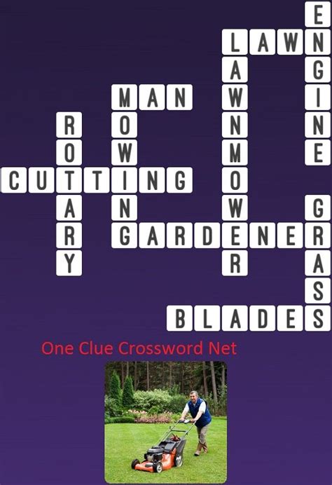 lawnmower  clue crossword