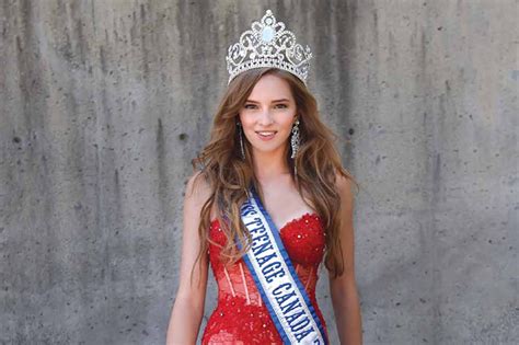 ottawa s miss teen canada not your typical pageant queen