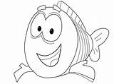 Coloring Grouper Mr Pages Fish Bubble Guppies Ws sketch template