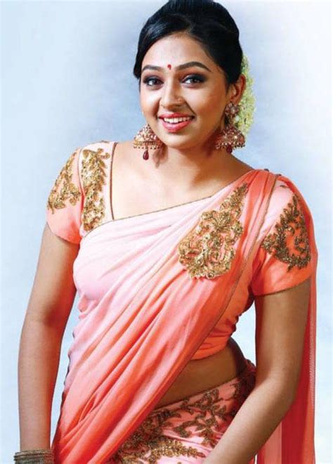 lakshmi menon hot and sexy in saree veethi