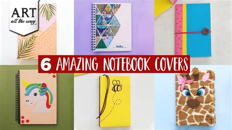 amazing notebook covers diy notebook designs