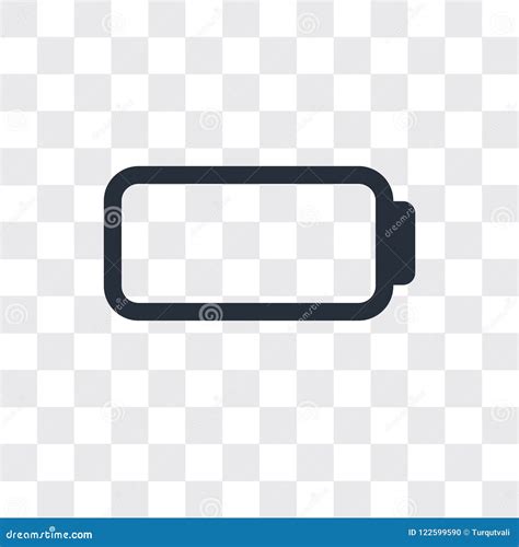 battery vector icon  transparent background battery logo design