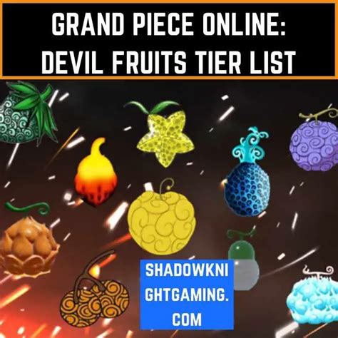 create  roblox grand piece  devil fruits tier list tiermaker