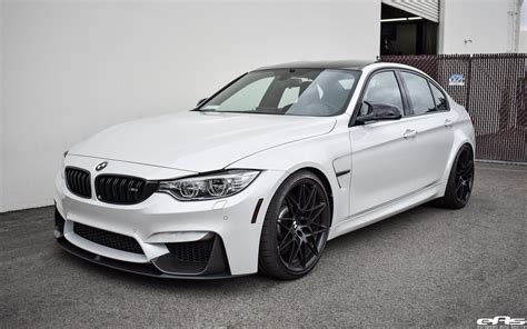 mineral white bmw  zcp   performance parts installed