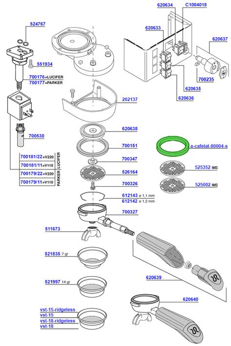 rancilio silvia parts diagram wiring diagram