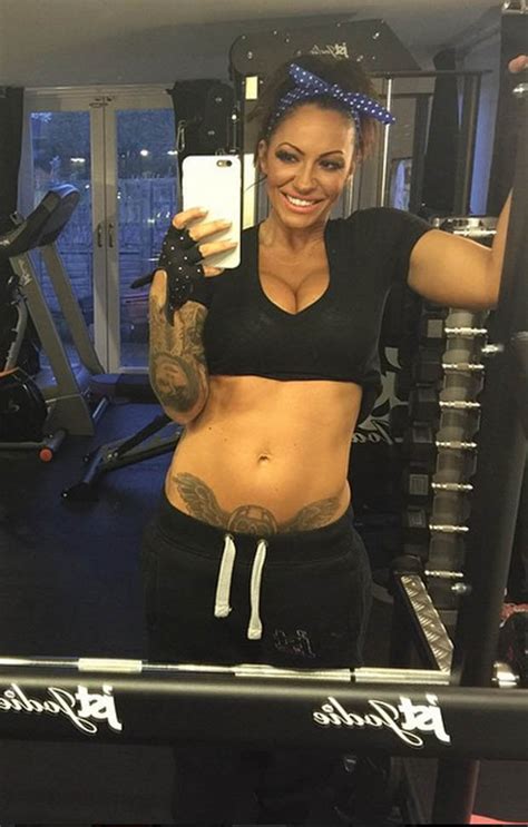 Jodie Marsh Shares Tits And Tats Snap To Document Six Pack Mission