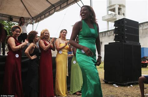 beauty pageant at maximum security jail in rio de janeiro for women