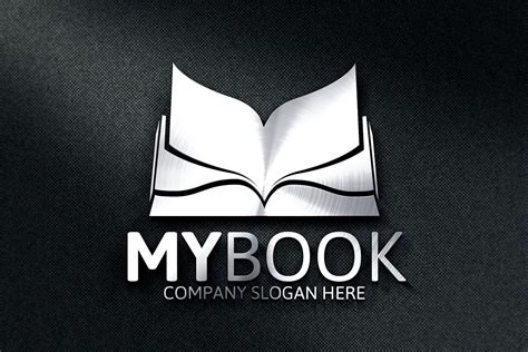 book logo creative logo templates creative market