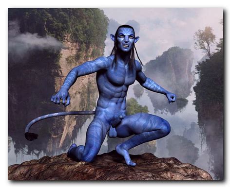Rule 34 3d Blue Skin James Cameron S Avatar Male Male Only Na Vi Nude