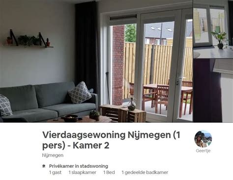 slapen  airbnb  trek tijdens vierdaagse nijmegen gelderlandernl