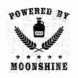 Moonshine Moonshiner Distillery Bootlegger Distillation sketch template