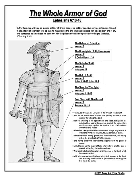 armor  god vector graphics images armor  god vbs curriculum