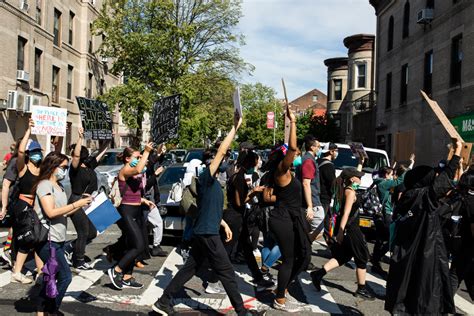 wednesdays peaceful protests ends  violent arrests  downtown brooklyn amnewyork