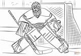 Hockey Goalie Coloring Pages Drawing Coloriage Printable Carey Price Nhl Dessin Imprimer Colorier Glace Print Sur Mcdavid Connor Coloriages Drawings sketch template