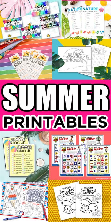 printable summer coloring pages   happy
