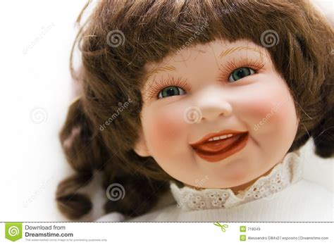 doll  face stock image image  pupil girl pretend