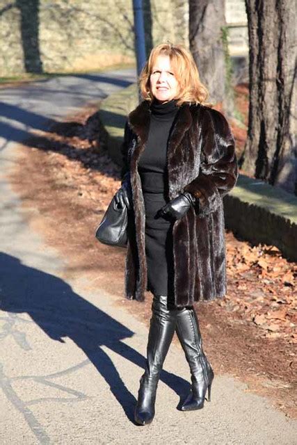 Fur Coat And Leather Gloves Flickr Photo Sharing