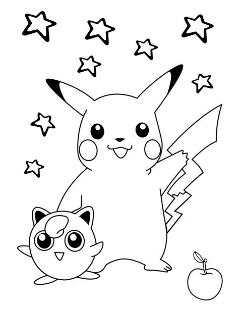 pokemon coloring pages getcoloringpagescom